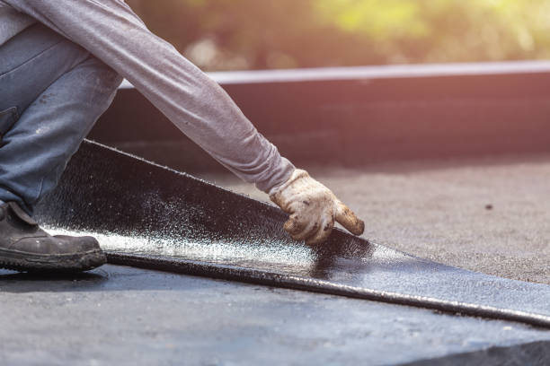 Professional Waterproofing technician working in Williamsburg, OH